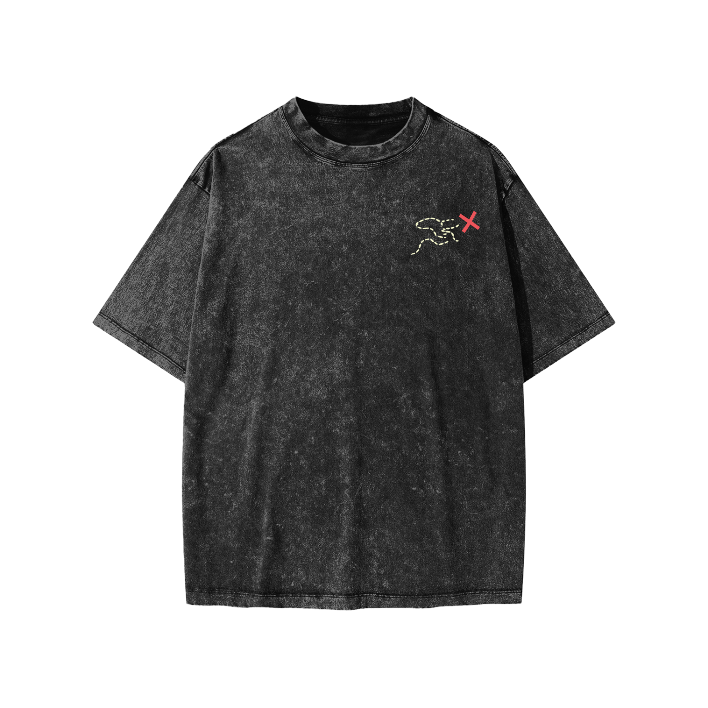 FINDME Snow Washed Kids' Motion Tee