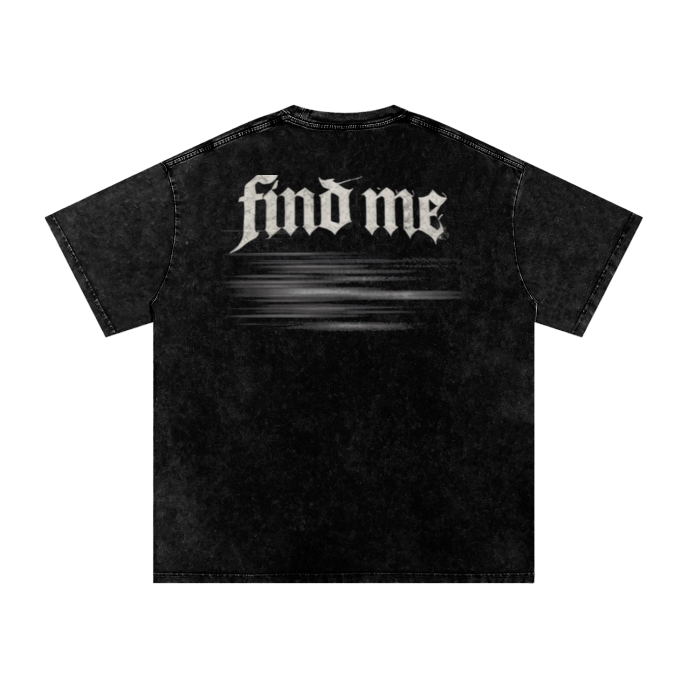 FINDME Snow Washed Motion Tee