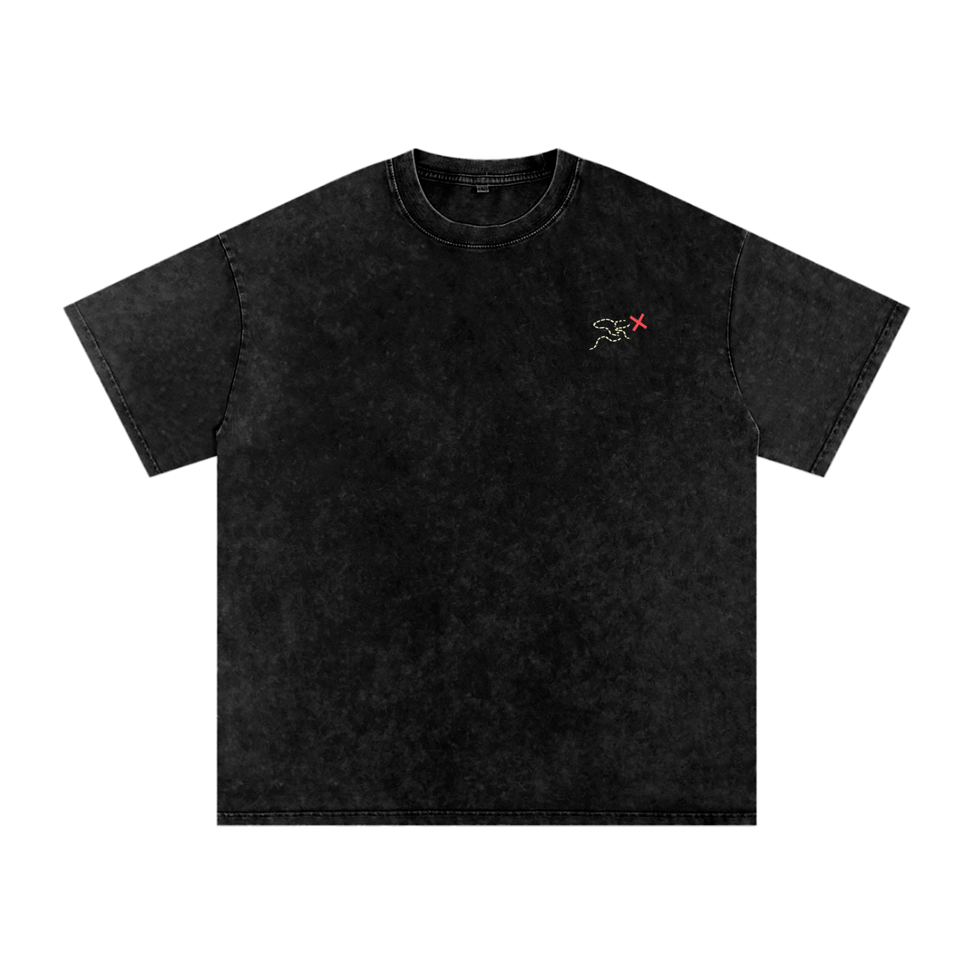FINDME Snow Washed Motion Tee
